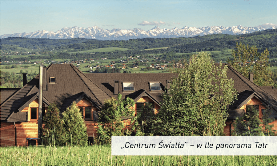 Centrym Światła i Tatry w tle